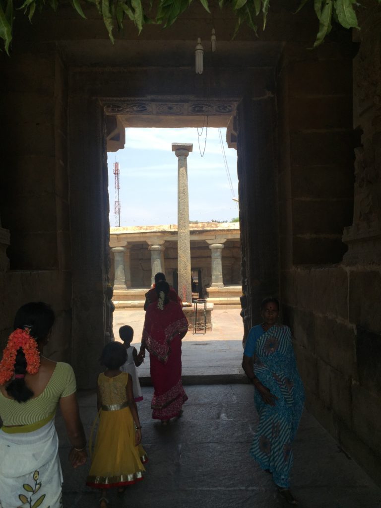 From the gopuram of Kolaramma