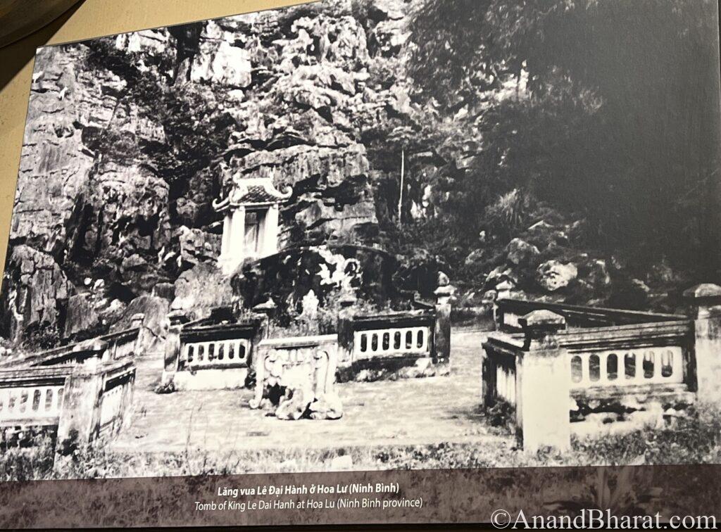 Tomb of King Le Dai Hanh of Early Le dynasty 10th Century AD