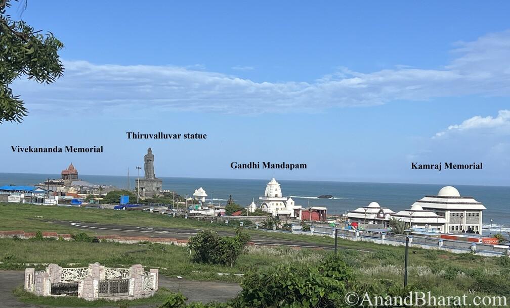 All these memorials are in vicinity of 1 KM