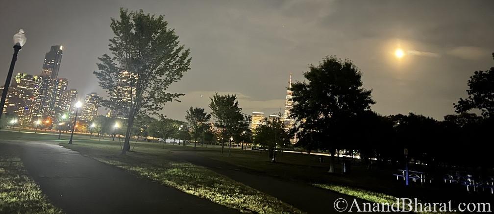 Central Park in night